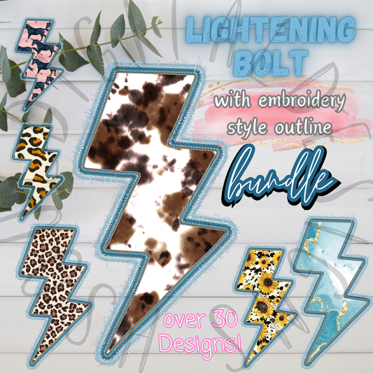 Lighting Bolt Bundle DIGITAL DOWNLOAD