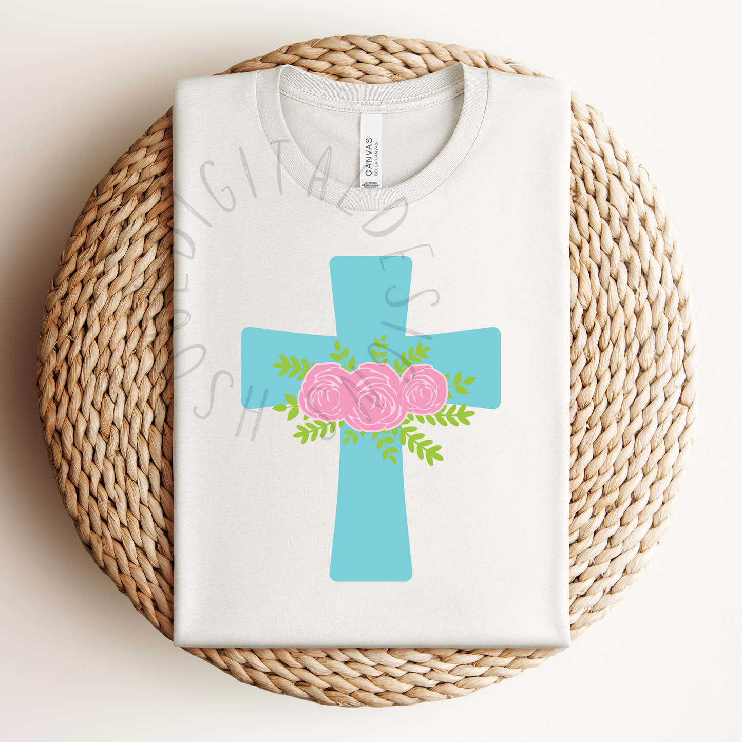 Easter Cross Floral DIGITAL DOWNLOAD