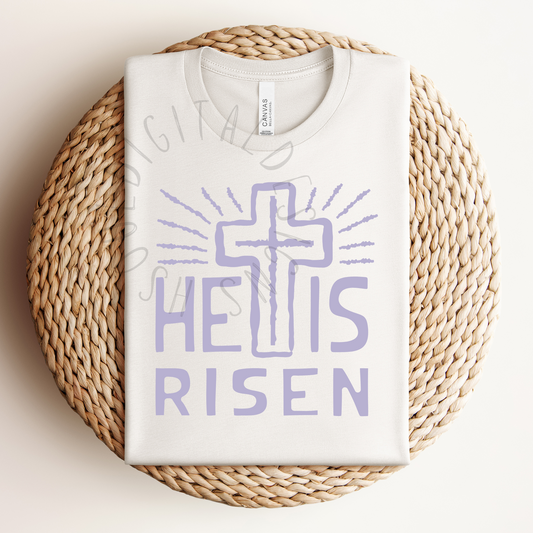 He Is Risen Cross DIGITAL DOWNLOAD