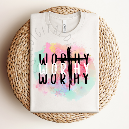 Worthy Painted DIGITAL DOWNLOAD