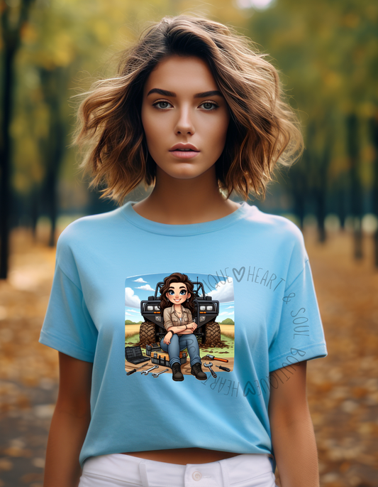 Cartoon Girl 2 DIGITAL DOWNLOAD