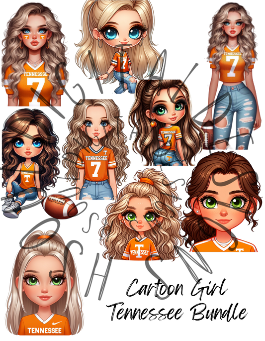 TN Cartoon Girl Bundle DIGITAL DOWNLOAD