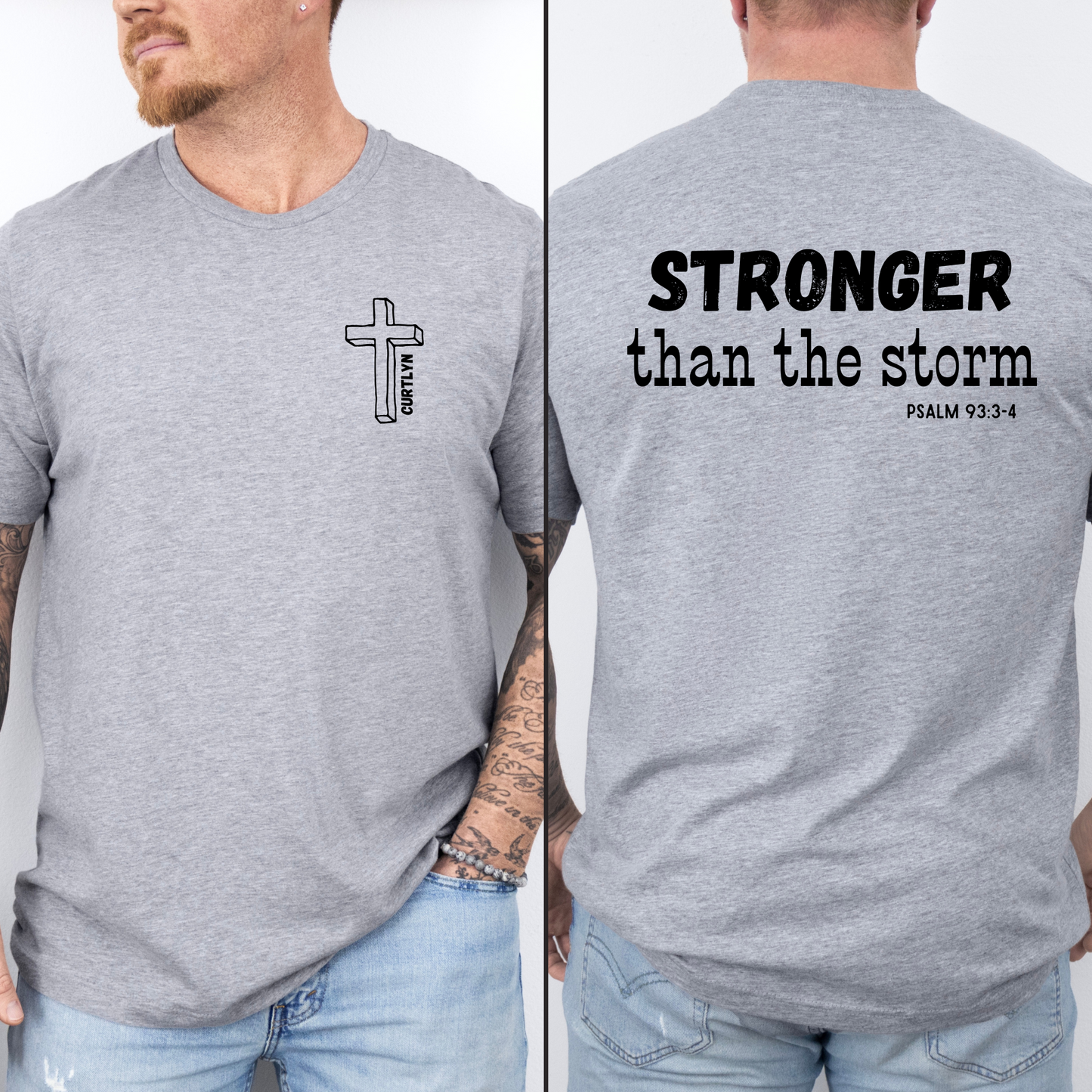 Curtlyn Stronger Than the Storm Benefit Tee