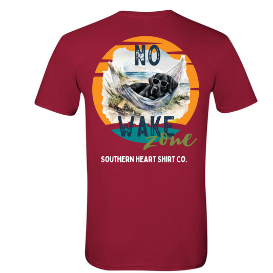 No Wake Zone- Southern Heart Shirt Co- Made to order