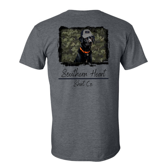 Camo Dog- Southern Heart Shirt Co- Made to order