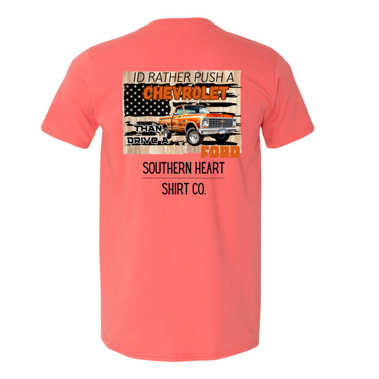 WK's Chevy- Southern Heart Shirt Co- Made to order