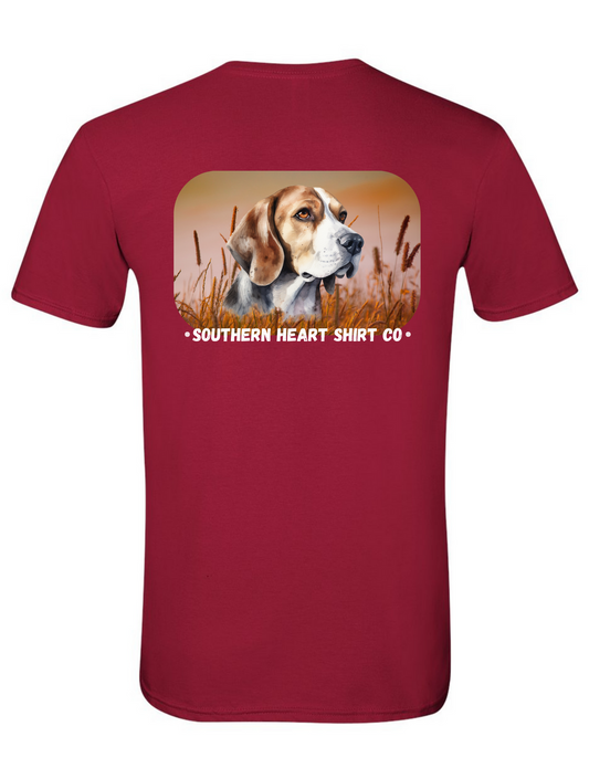 Beagle Head- Southern Heart Shirt Co- Made to order