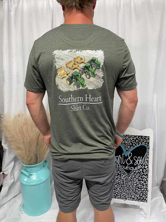 Southern Heart Tractor Tee