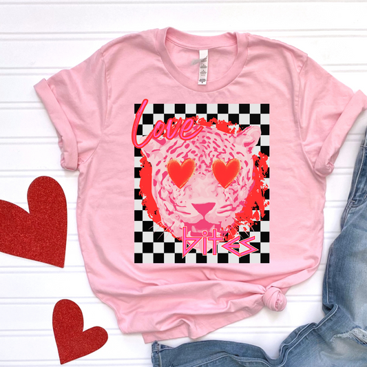 Retro Love Bites Valentines Day Shirt- Made to Order
