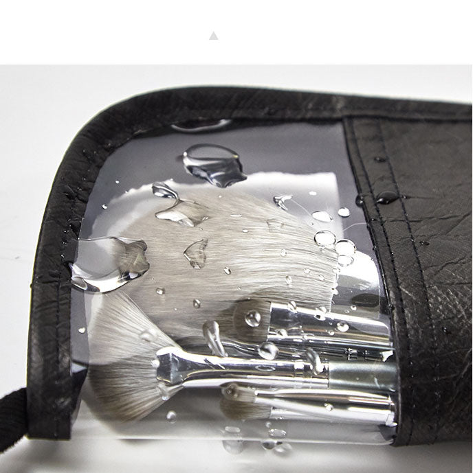 Black Makeup Brush Portable Storage Bag